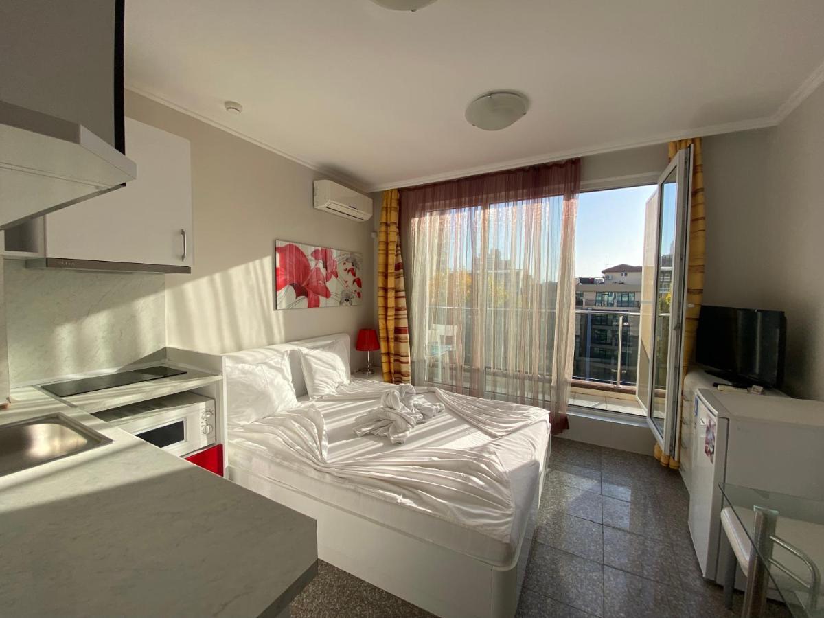 Private Cozy Studio Admiral Plaza C52 Sunny Beach Exterior foto