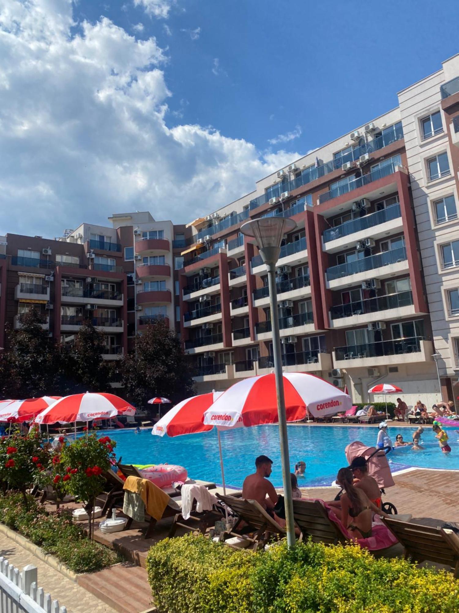 Private Cozy Studio Admiral Plaza C52 Sunny Beach Exterior foto