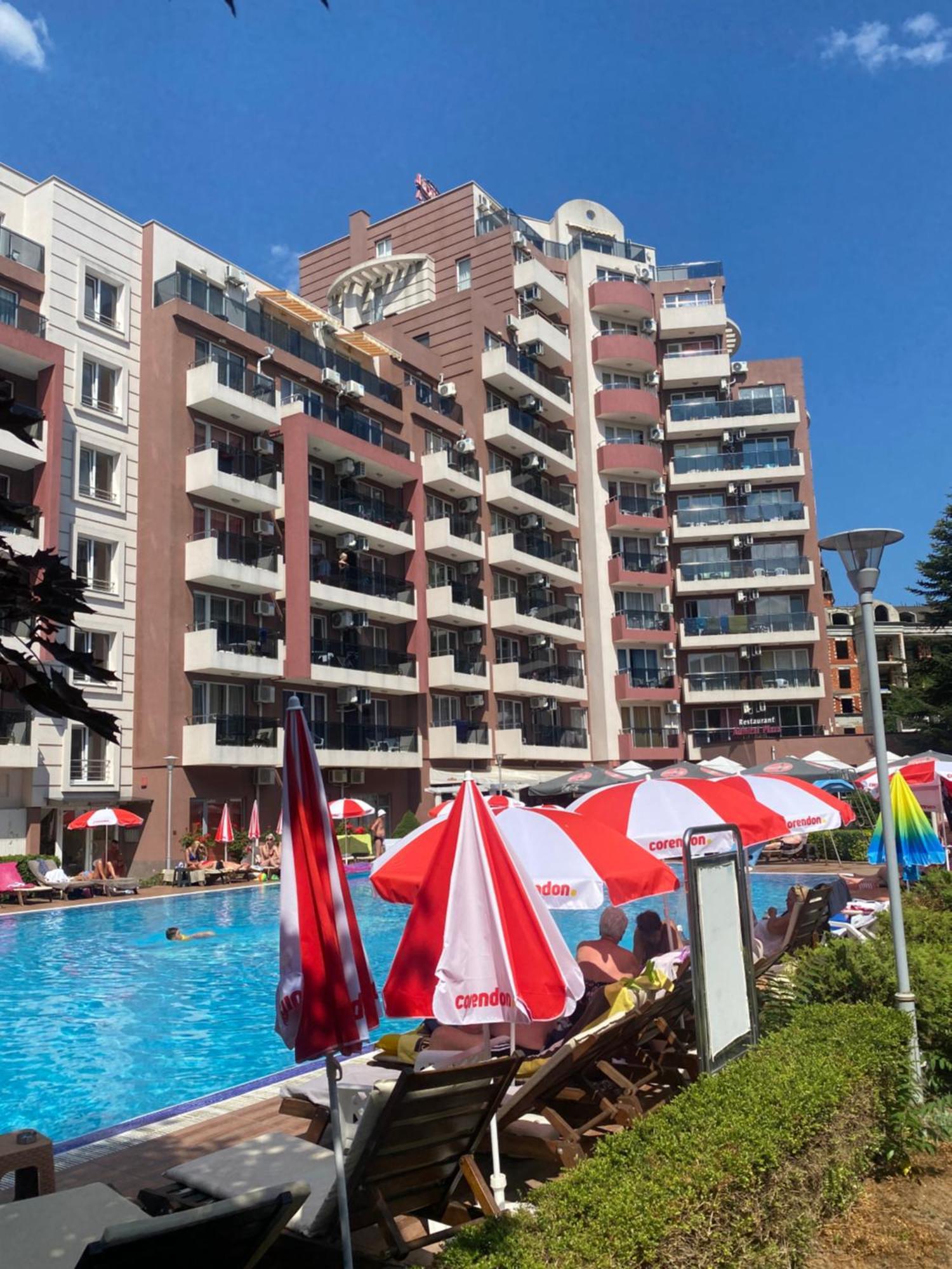 Private Cozy Studio Admiral Plaza C52 Sunny Beach Exterior foto